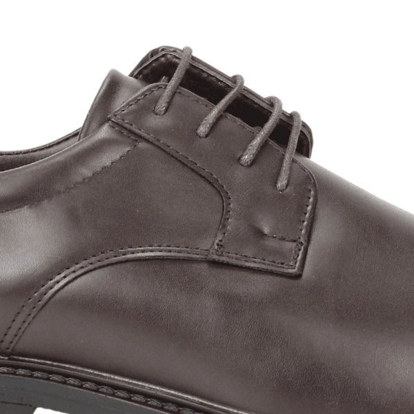 ZAPATO NEW WALK DOBLE COSTURA CAFE - 4