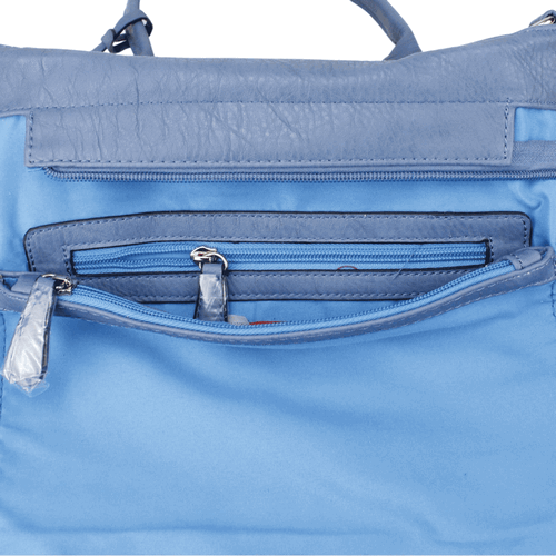 CARTERA XTI FLECOS AZUL - 4