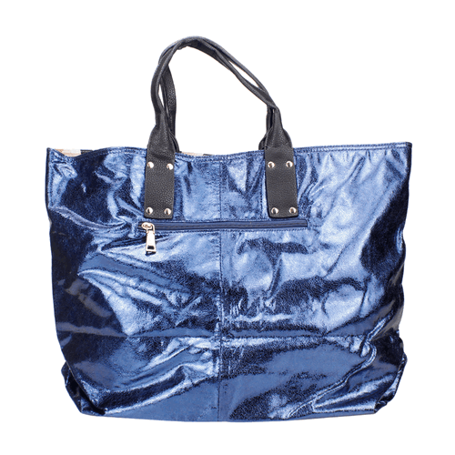 CARTERA XTI AZUL METALICO - 2