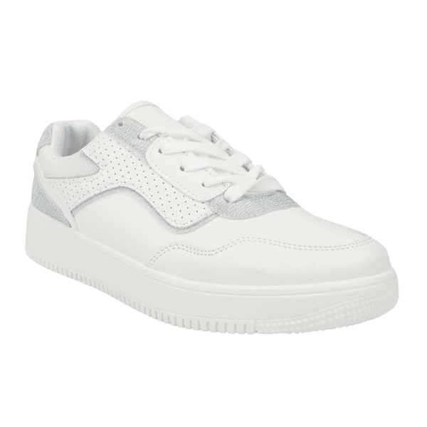 ZAPATILLAS MUJER NEW WALK URBANAS BLANCO BRILLOS - 3
