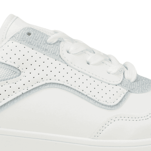 ZAPATILLAS MUJER NEW WALK URBANAS BLANCO BRILLOS - 5