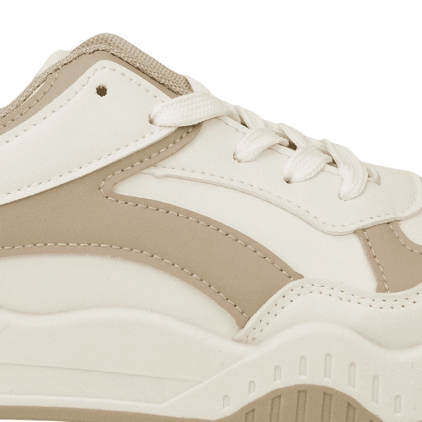 ZAPATILLAS MUJER NEW WALK URBANAS BEIGE CLEO - 4