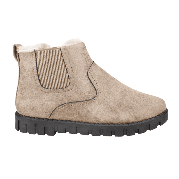BOTÍN TAUPE NEW WALK PELUDO CASUAL - 1