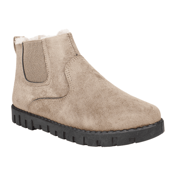 BOTÍN TAUPE NEW WALK PELUDO CASUAL - 2