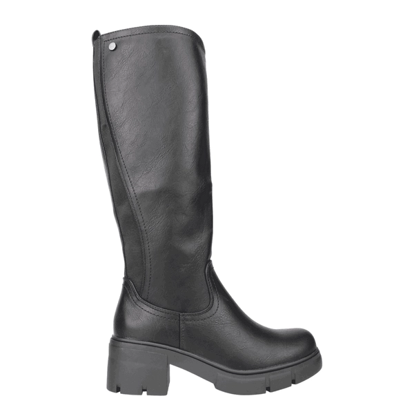 BOTAS MUJER NEW WALK NEGRO PLATAFORMA - 1
