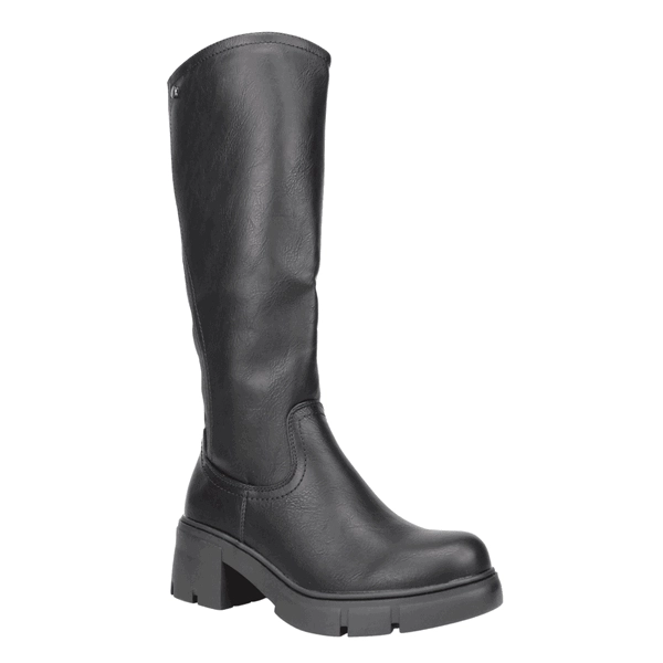 BOTAS MUJER NEW WALK NEGRO PLATAFORMA - 2