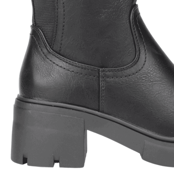 BOTA NEW WALK PLATAFORMA NEGRA - 4
