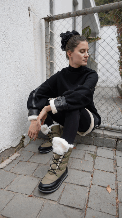 BOTAS MUJER NEW WALK VERDE PORTILLO - 2