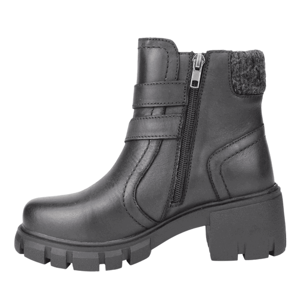 BOTIN PALM JABIRU CUERO NEGRO - 4