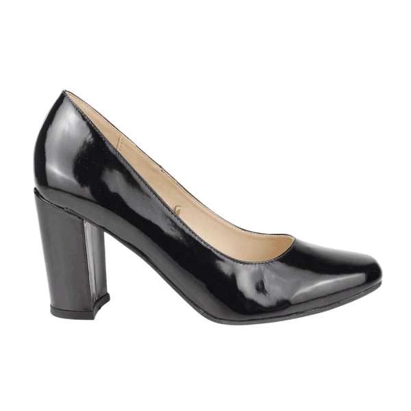 ZAPATO EXS CHAROL NEGRO - 1