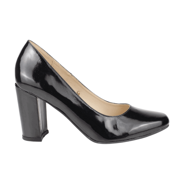 ZAPATO EXS CHAROL NEGRO - 1