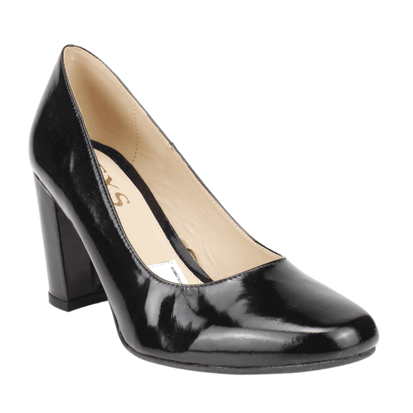 ZAPATO EXS CHAROL NEGRO - 2