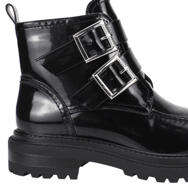 BOTÍN NEGRO AGUA DE COCO MOTOQUERO CASUAL - 5