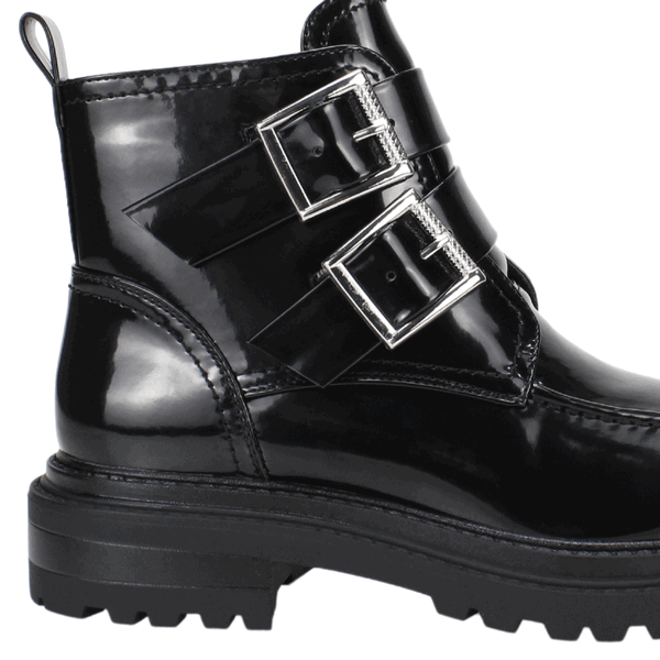 BOTÍN NEGRO AGUA DE COCO MOTOQUERO CASUAL - 5
