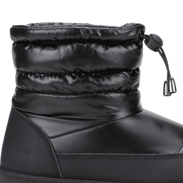 BOTÍN NEGRO AGUA DE COCO PLATAFORMA CASUAL - 5