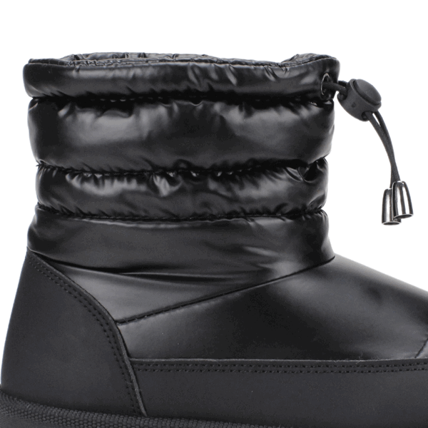 BOTÍN NEGRO AGUA DE COCO PLATAFORMA CASUAL - 5