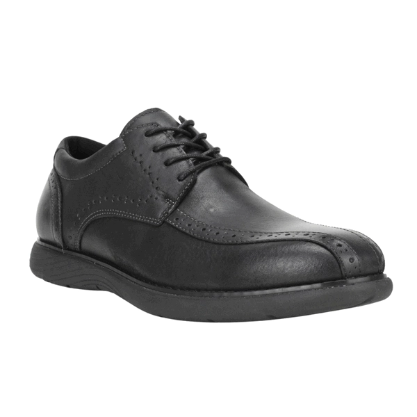 ZAPATO NAT GEO FORMAL CUERO NEGRO - 2