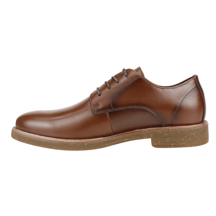ZAPATO NAT GEO CASUAL CUERO MARRON - 3