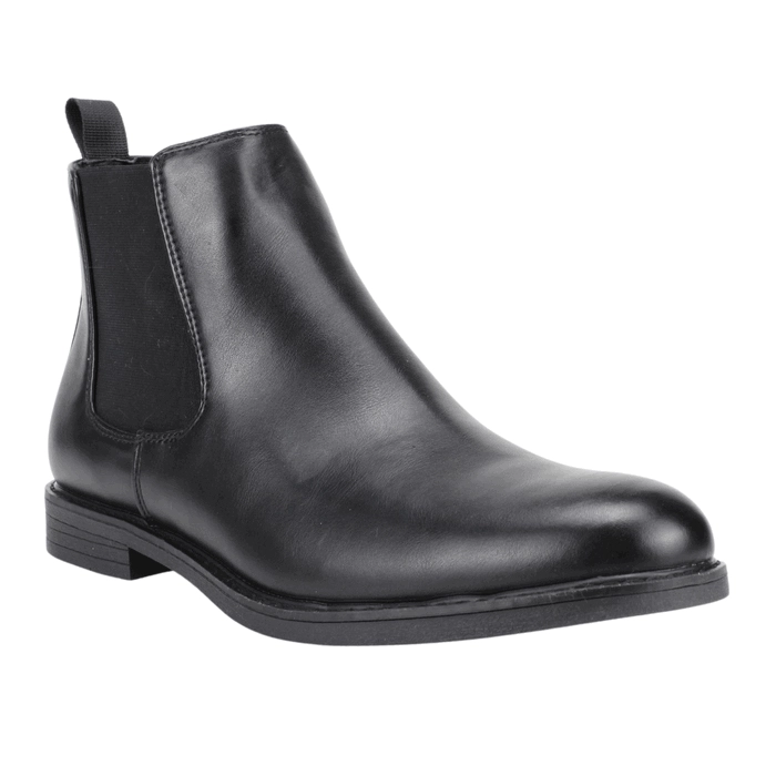 BOTIN NEW WALK ELASTICADO NEGRO - 2