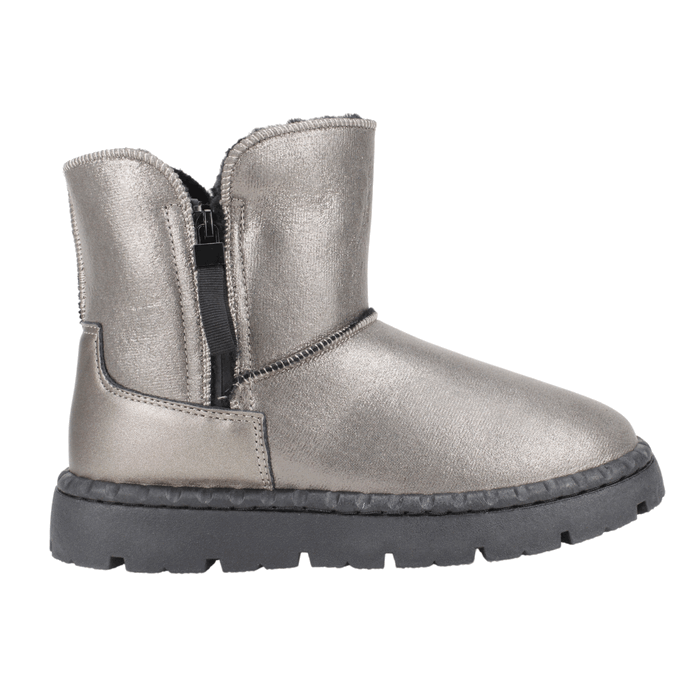 BOTIN NEW WALK BRILLANTE CHIPORRO PLATEADO - 1