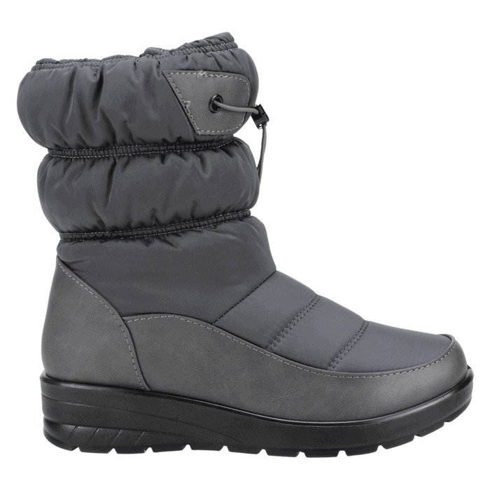 BOTAS MUJER NEW WALK GRIS CHIPORRO - 1