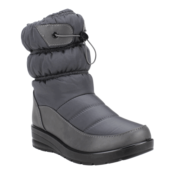 BOTAS MUJER NEW WALK GRIS CHIPORRO - 2