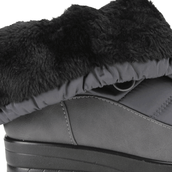 BOTAS MUJER NEW WALK GRIS CHIPORRO - 4