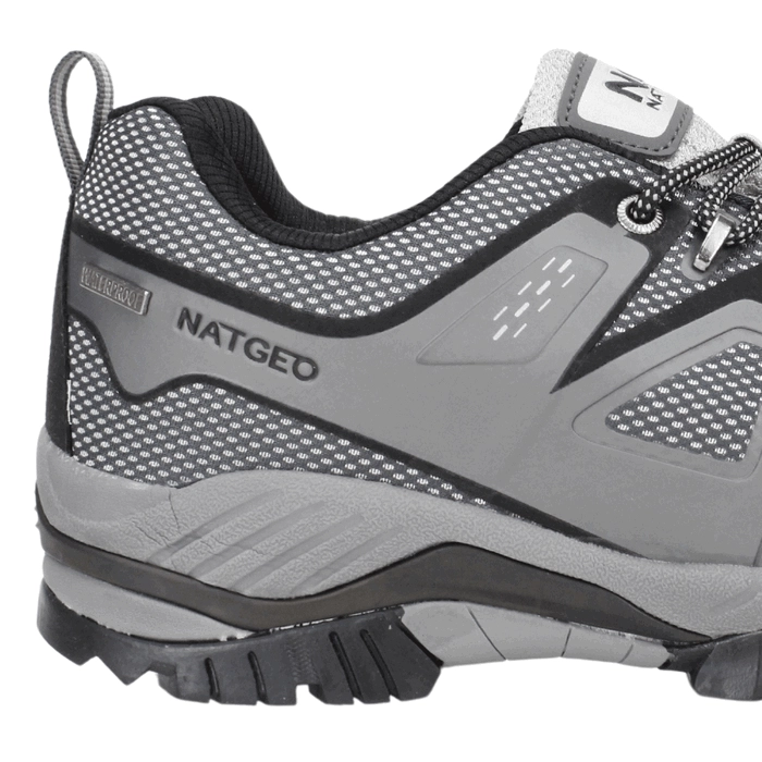 ZAPATILLAS HOMBRE NAT GEO OUTDOOR NEGRO WATERPROOF - 4