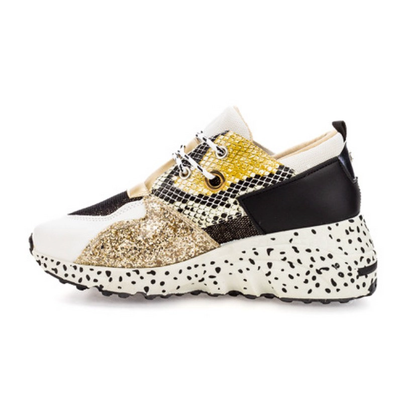 ZAPATILLAS MUJER ALEXANDER URBANAS DORADO SHINE - 3