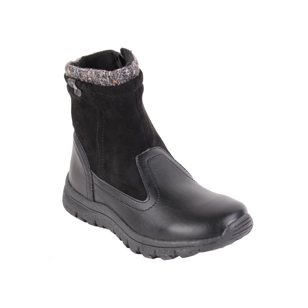 BOTÍN NEGRO NEW WALK ROBY CASUAL - 2