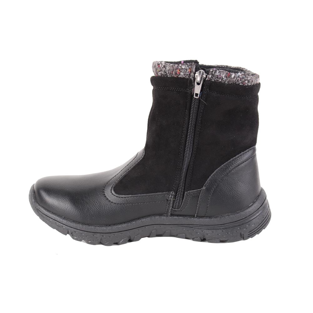 BOTÍN NEGRO NEW WALK ROBY CASUAL - 3