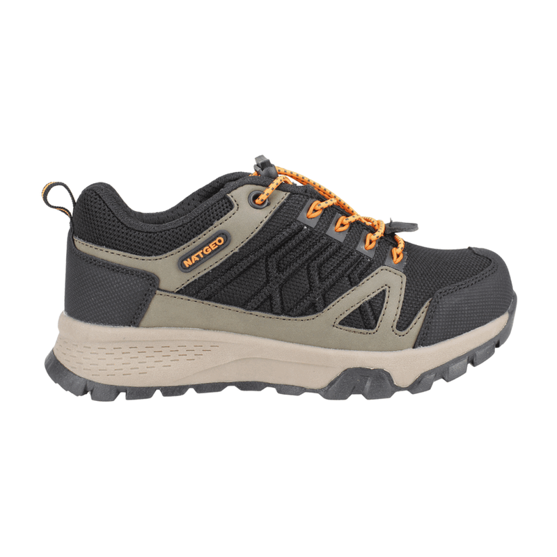 ZAPATILLAS NIÑO NAT GEO OUTDOOR NEGRO KIDS WATERPROOF RELIEVE - 1