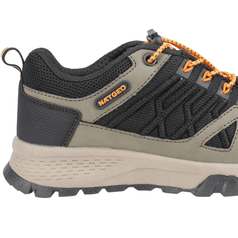 ZAPATILLAS NIÑO NAT GEO OUTDOOR NEGRO KIDS WATERPROOF RELIEVE - 4