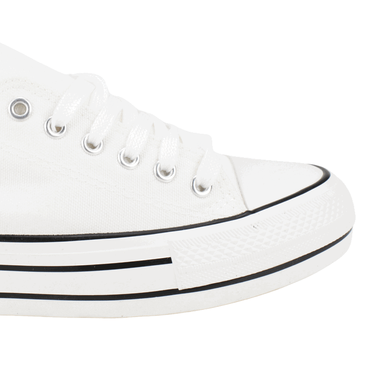 ZAPATILLAS MUJER NEW WALK URBANAS BLANCO LONA LOS ANGELES - 5