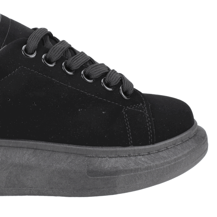 ZAPATILLAS MUJER NEW WALK URBANAS NEGRO PLATAFORMA - 4
