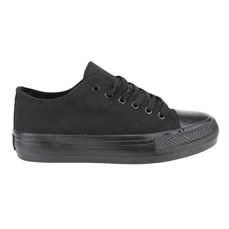 ZAPATILLAS MUJER NEW WALK URBANAS NEGRO LONA LOS ANGELES - 1