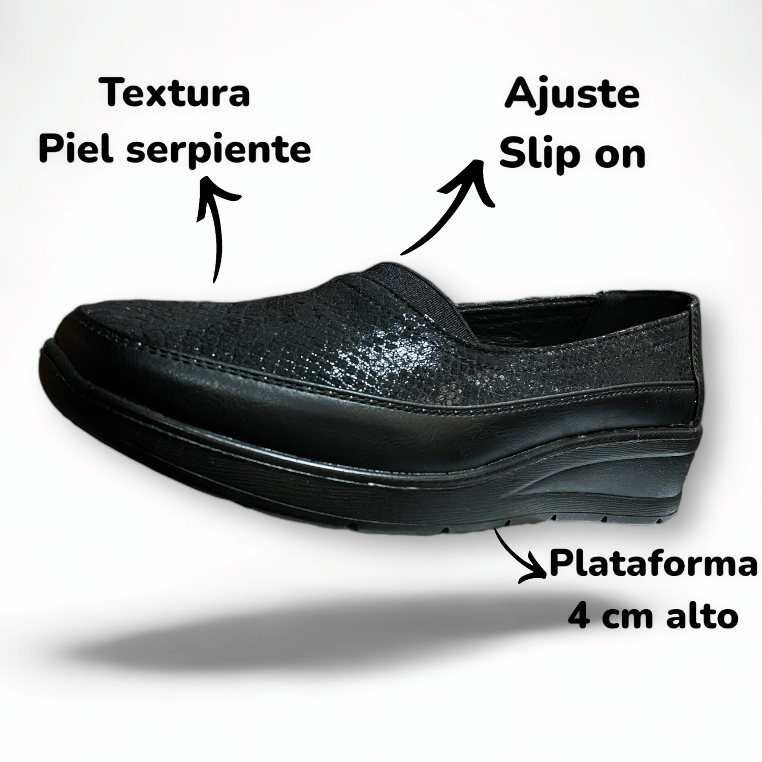 MOCASIN NEW WALK VANE NEGRO - 2