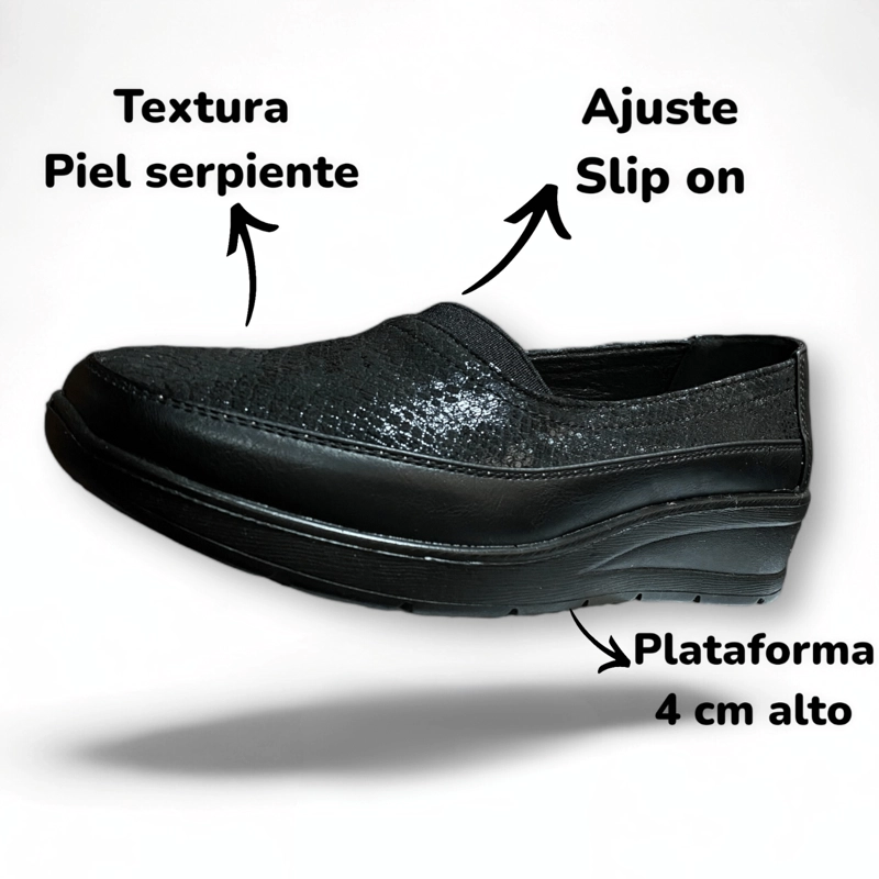 MOCASIN NEW WALK VANE NEGRO - 2