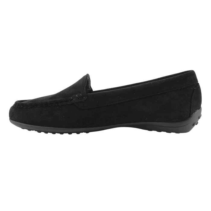 MOCASINES MUJER NEW WALK NEGRO SUEDE CONFORT - 3