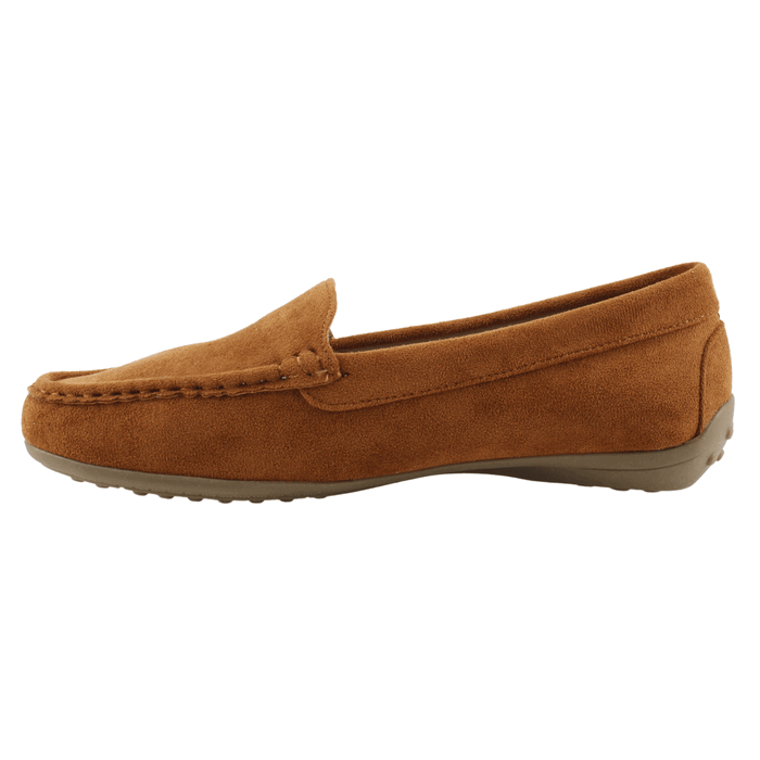 MOCASIN NEW WALK SUEDE CONFORT CAMEL - 4