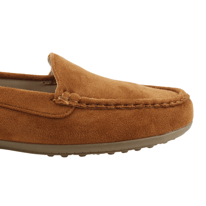 MOCASIN NEW WALK SUEDE CONFORT CAMEL - 5