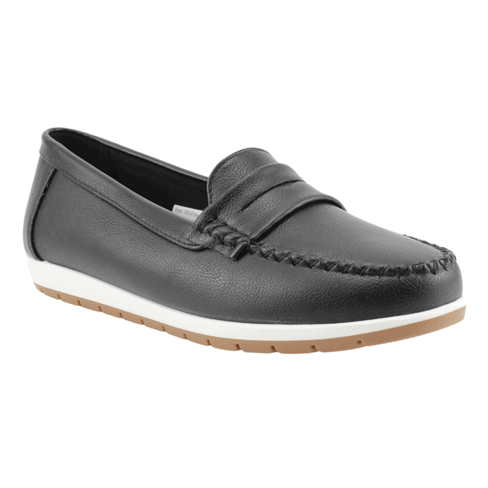 MOCASINES MUJER NEW WALK NEGRO BIANCA - 3