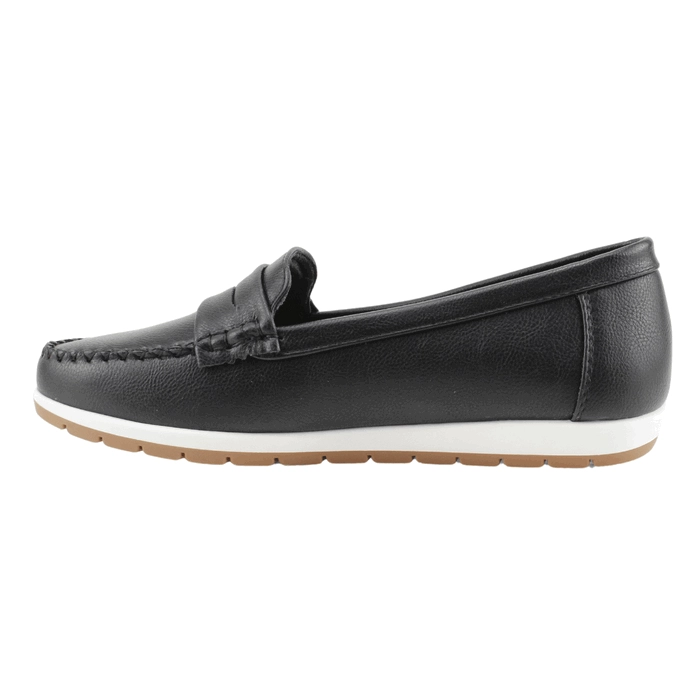 MOCASINES MUJER NEW WALK NEGRO BIANCA - 4