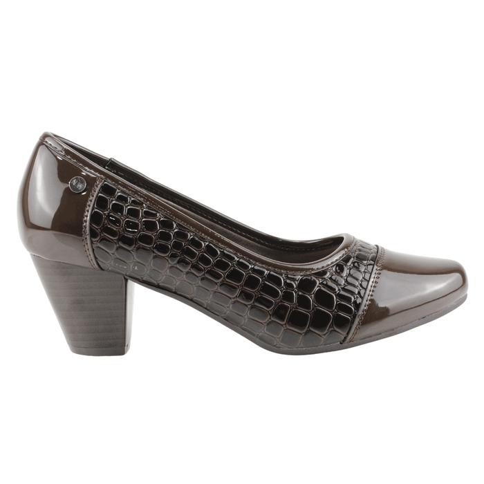 ZAPATO NEW WALK  REPTIL SHINE CAFE - 1
