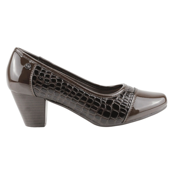 ZAPATO NEW WALK  REPTIL SHINE CAFE - 1