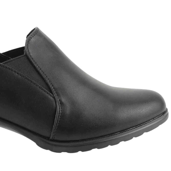 ZAPATO NEW WALK ELASTICADO NEGRO - 4