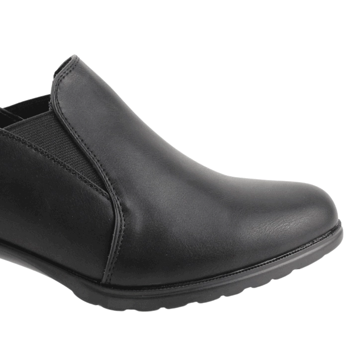 ZAPATO NEW WALK ELASTICADO NEGRO - 4