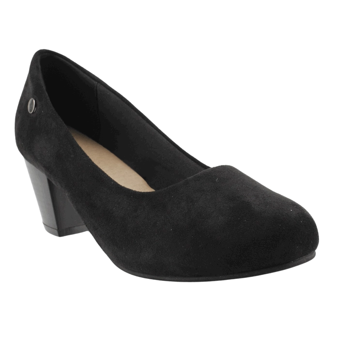 ZAPATO NEW WALK MICROFIBRA NEGRO - 2
