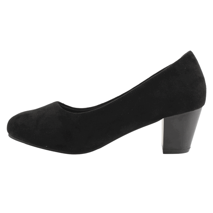 ZAPATO NEW WALK MICROFIBRA NEGRO - 3