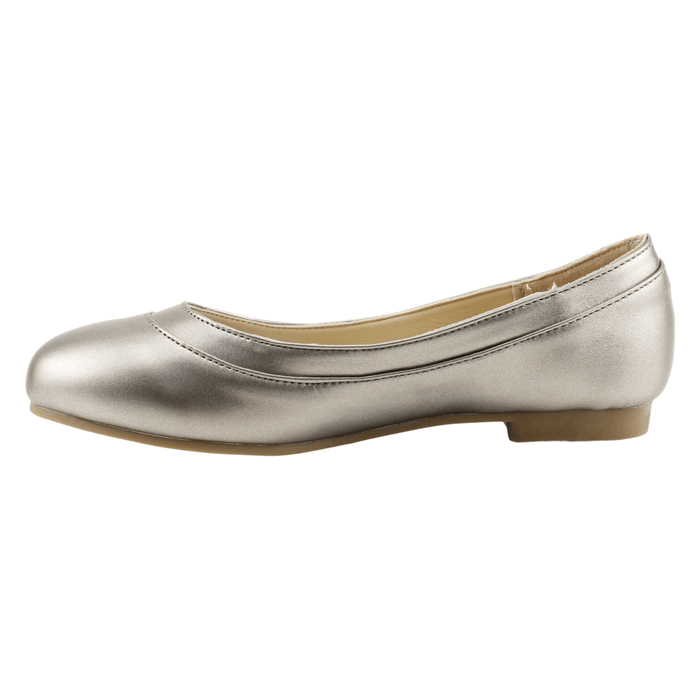 BALLERINAS MUJER NEW WALK PLATEADA BRILLANTE - 3